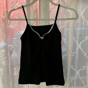 Brandy Melville White Trim Tank Top